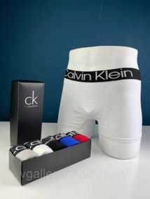 Подарунковий набір чоловічих трусів Calvin Klein Steel в коробці - ціна поштучно  - розмір XL