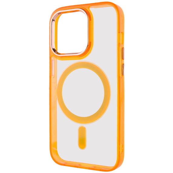Чохол TPU Iris with MagSafe для Apple iPhone 13 Pro (6.1") Помаранчевий | Зображення 2