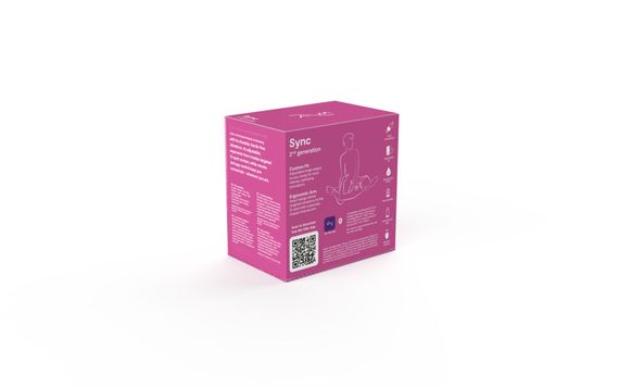 Смарт-вібратор для пар We-Vibe Sync 2 Rose, 10 віброрежимів, пульт ДК | Зображення 9