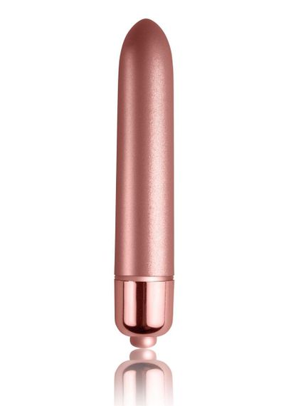 Класична віброіграшка Rocks Off RO-90mm Touch of Velvet Rose Blush