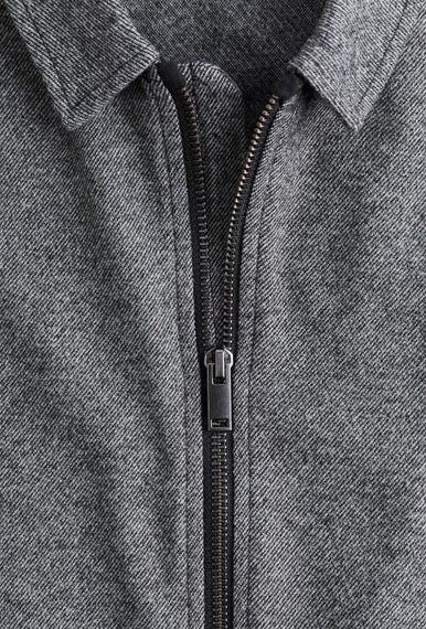 Дитяча куртка-сорочка для хлопчика H&M 98-104 см Темно-сіра (25122206B) | Зображення 1