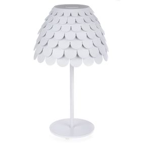 Настольная лампа "Чешуя" BL-117T/1 E27 WH