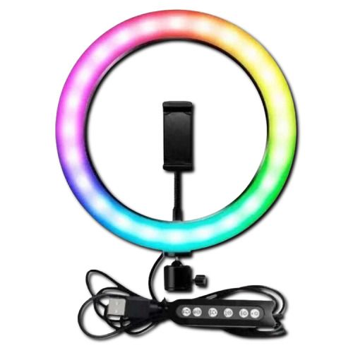 Кільцева LED лампа 20 см RGB XPRO 3D-20RGB (40924-3D-20RGB_256) | Зображення 2