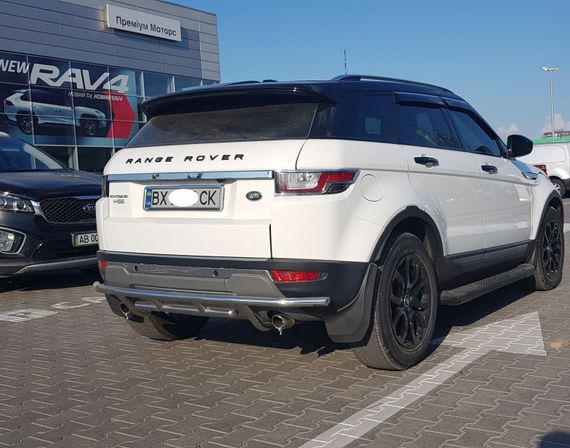 Задняя защита AK005-1 (нерж) для Range Rover Evoque 2012-2018 гг | Зображення 2