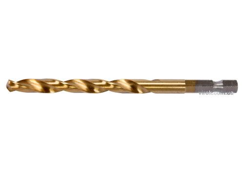 Свердло по металу YATO YT-44766 HEX 1/4" HSS-TiN 7 х 109/69 мм (YT-44766)