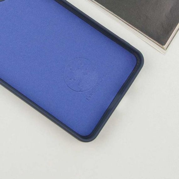 Чехол Silicone Cover Lakshmi Full Camera (AAA) with Logo для Samsung Galaxy A05 Темно-синий / Midnight blue | Зображення 2