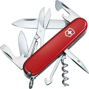 Ніж VICTORINOX 1.3703 Swiss Army Climber. Червоний