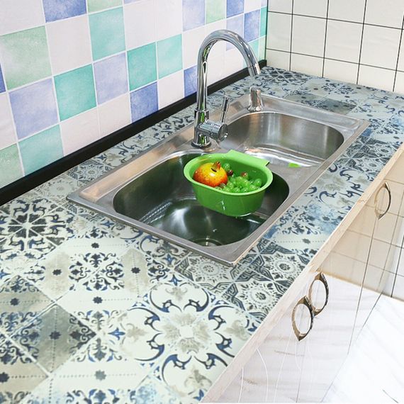 Самоклеюча плівка 0,45х10м х 0,07мм Оливковий орнамент SW-00001232 | Зображення 5