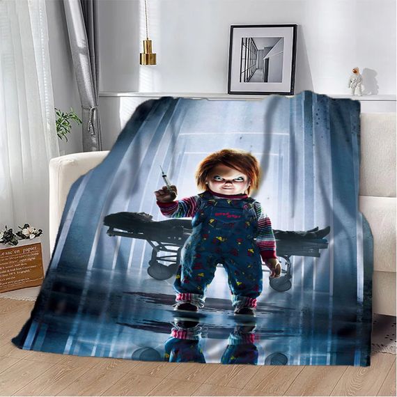 Плед 3D Кукла Чаки 10580 160х200 см