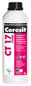 Ґрунтовка глибокопроникна Ceresit CT 17 Super, безбарвна, 2 л