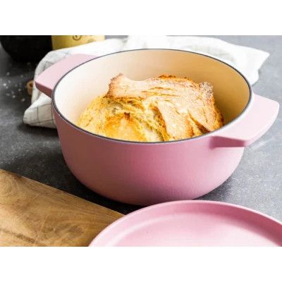 Каструля KitchenAid чавунна з кришкою 3,3 л Суха троянда (CC007430-001) | Зображення 6
