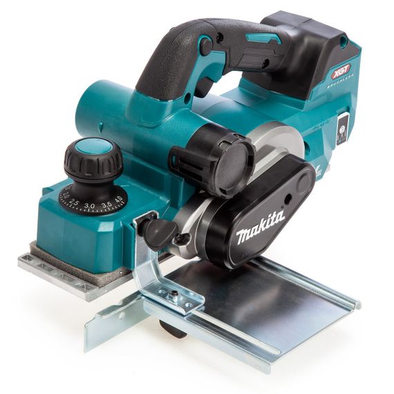 Рубанок акумуляторний Makita KP001GM201 (82 мм, 15000 хв-1, BL, XGT, AWS, Makpac) | Зображення 3