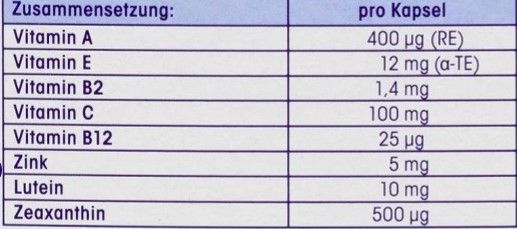 Mivolis Augen Extra Sehkraft + Schutz, Tag + Nacht Витамины Миволис для глаз и зрения "День + Ночь" | Зображення 1