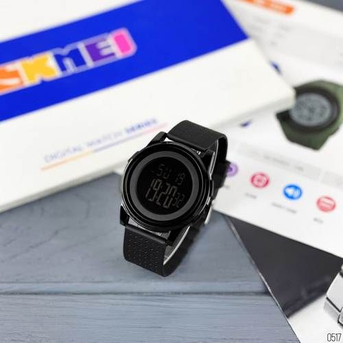 Чоловічий годинник Skmei 1502 All Black | Зображення 2