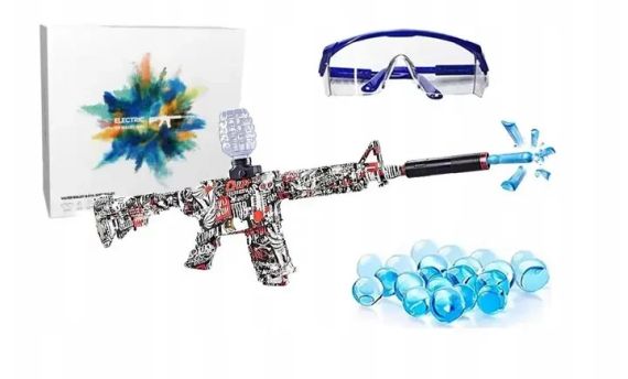 Автомат детский игрушечный M416  стреляющий шариками орбиз на аккумуляторе GUN TOYS M416 | Зображення 1