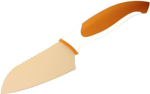Ніж сантоку Vinzer Granchio VZ-88673 11.5 см оранжевий
