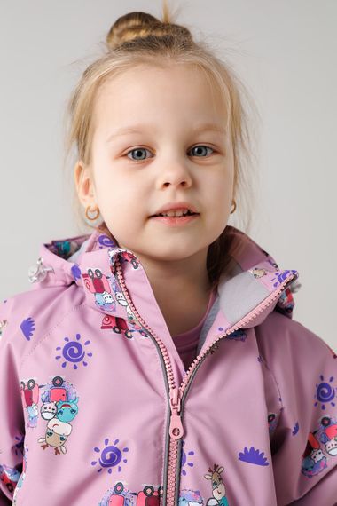 Куртка для дівчинки Snowgenius B22-026 86 см Темно-пудровий (2000990234926D) shop (2000990234926) | Зображення 3