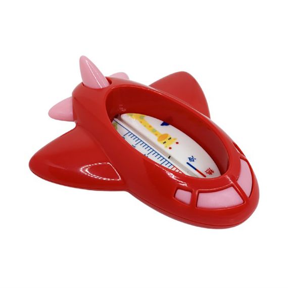 Игрушка-термометр для ванной "Самолет" MGZ-1106(Red) | Зображення 1