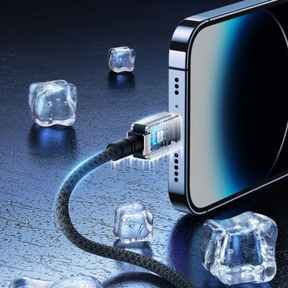 Дата кабель Baseus Unbreakable Series Fast Charging USB to Lightning 2.4A 1m (P10355802111-0) | Зображення 4