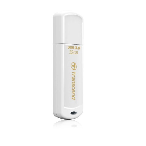 Накопитель Transcend 32GB USB 3.1 JetFlash 730 White (TS32GJF730) | Зображення 1