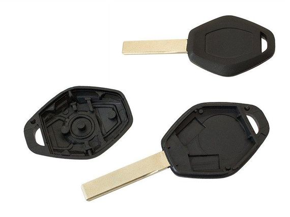 BMW 3 E36 / E46 корпус ключа 3 кнопки - прямой наконечник, БМВ е36 е46 | Зображення 1