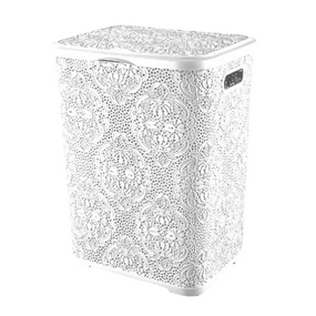 Кошик для білизни 60л 425*370*563мм білий Lace ELIF