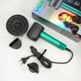 Хороший фен для волосся VGR, Фен-стайлер для сушіння волосся Потужний фен BZ-22