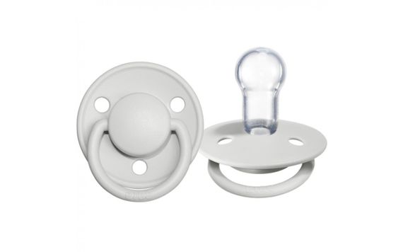 Соска пустушка Bibs De Lux Silicone Haze 0-36 міс силіконова