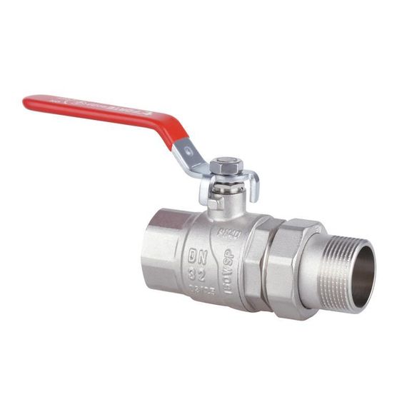 Кран кульовий "Американка" SD Forte 1" 1/4 прямий SF220W32 | Зображення 2