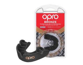 Капа боксерська OPRO Bronze Black (art.002184001)