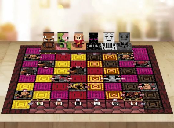 Настільна гра Квест у коробці: Місія Нижній світ (Серія Minecraft) | Зображення 1