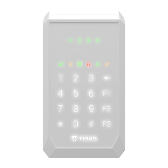 Tiras K-PAD4 (white) Клавіатура Тірас