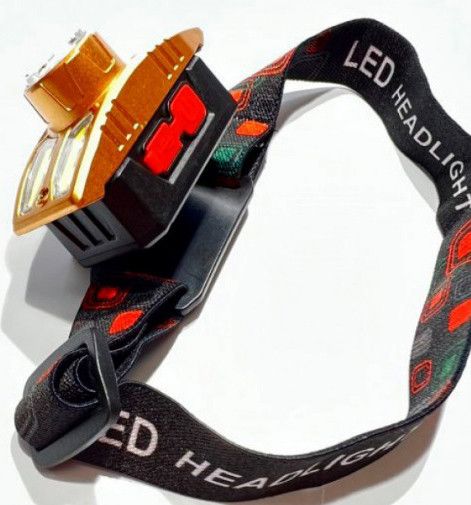 Налобный LED фонарь Headlight HX-209 XPE+COB акумуляторний универсальный фонарик | Зображення 4