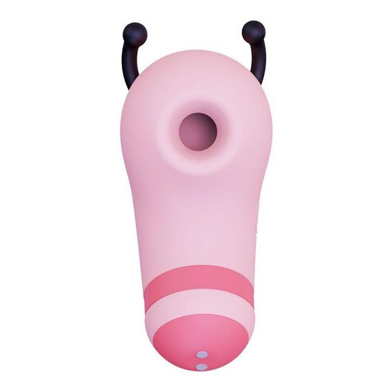 Вакуумный стимулятор с микротоками CuteVibe Beebe Pink, на палец | Зображення 1