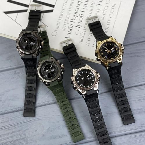 Чоловічий годинник Sanda 739 Black-Gold | Зображення 6