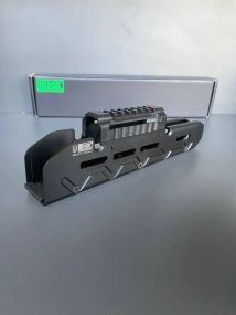 Цівка для АК-47/74 сумісна з обвісом з авіаційного алюмінію Чорна