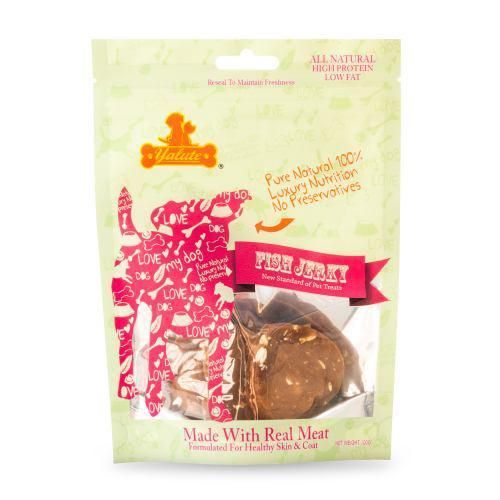 Ласощі Yalute Salmon and Oats in Heart Shape для собак, лосось і овес, 100 г