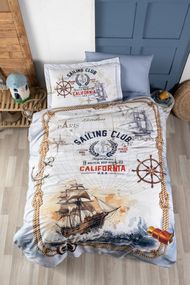 Постільна білизна  First Choice Exclusive Digital Ranforce 160 х 220 см Marines