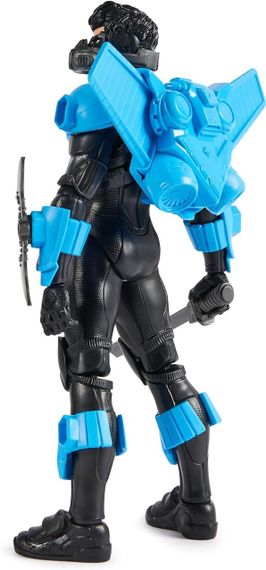 Оригинал DC Comics Batman Adventures Nightwing Бэтмен 30 см игровая фигурка Найтвинг с комплектом брони | Зображення 7