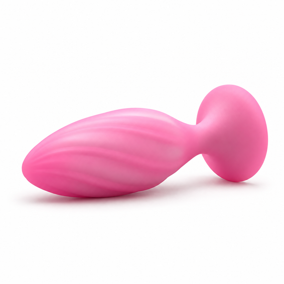 Анальна вібропробка з керуванням через додаток, надзвичайно м’яка UNIVIBE Marshmallow Bloom, рожева Sex Aura | Зображення 2