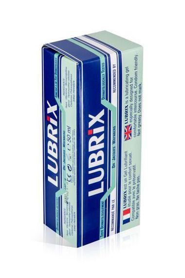 Лубрикант на водній основі Lubrix (50 мл) без парабенів Sex Aura | Зображення 1