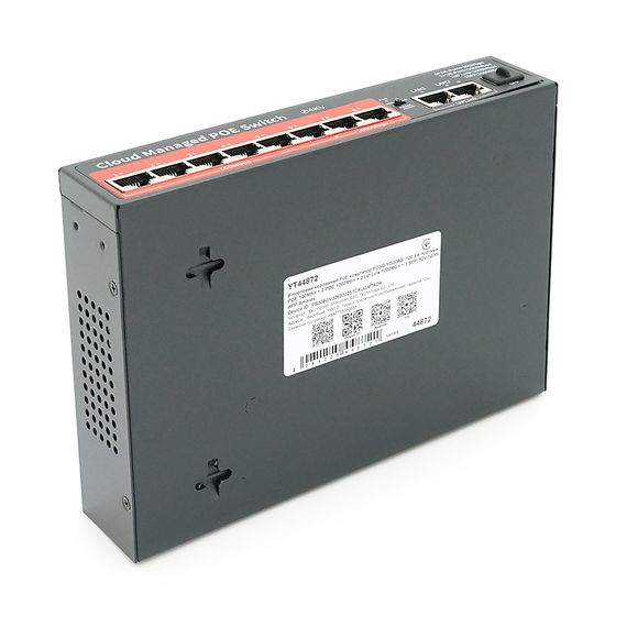 8-портовий керований PoE комутатор YOSO YO308G -120 з 6 портами POE 100Мбіт + 2 POE 1000Мбіт + 2 UP-Link 1000Мбіт + 1 SFP, | Зображення 2