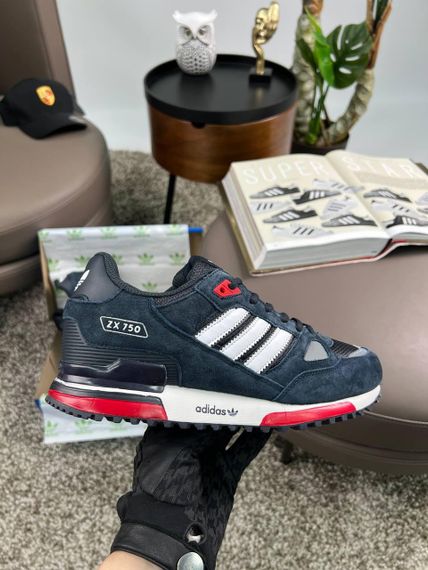 Чоловічі кросівки ZX 750 Navy White , В'єтнам 43 27,5 | Зображення 3