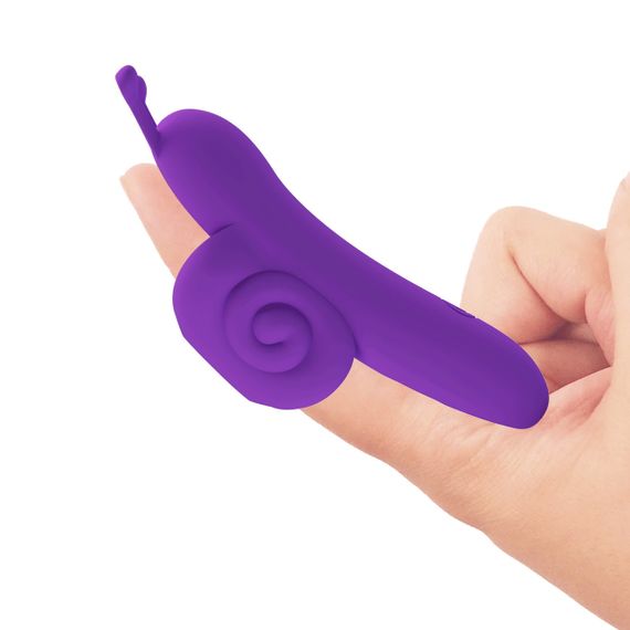 Вибростимулятор PRETTY LOVE Snail Honey Finger, 10 vibration functions Memory function Sex Aura | Зображення 3