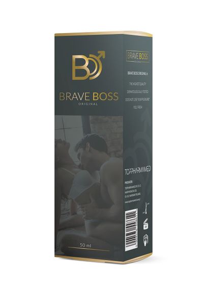 Спрей пролонгуючий для чоловіків BRAVE BOSS Original spray, 50 ml Sex Aura | Зображення 2