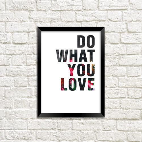 Постер в рамці Do what you love 21х30см, A4 (MT4_18A039)