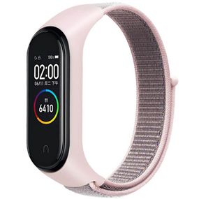 Ремінець Nylon New для Xiaomi Mi Band 3/4/5/6/7 Pink Sand