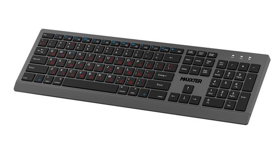 Бездротова клавіатура Maxxter KBW-01G-UA | Зображення 1