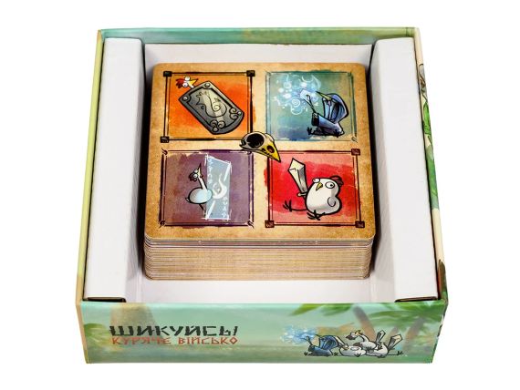 Настольная игра Постройся! Куриное войско (Regroup! Chicken Army) укр. | Зображення 1