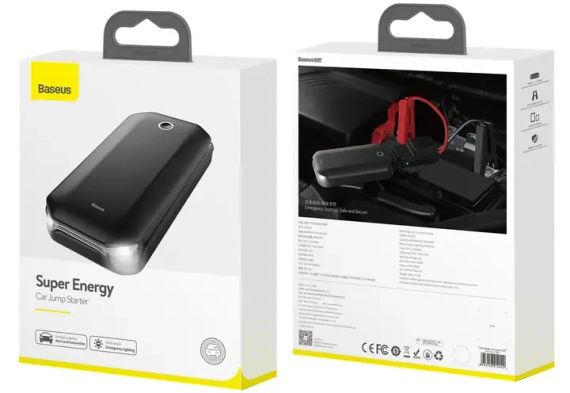 Пусковое устройство Baseus Super Energy Car Jump Starter 800А 8000 mAh | Зображення 4
